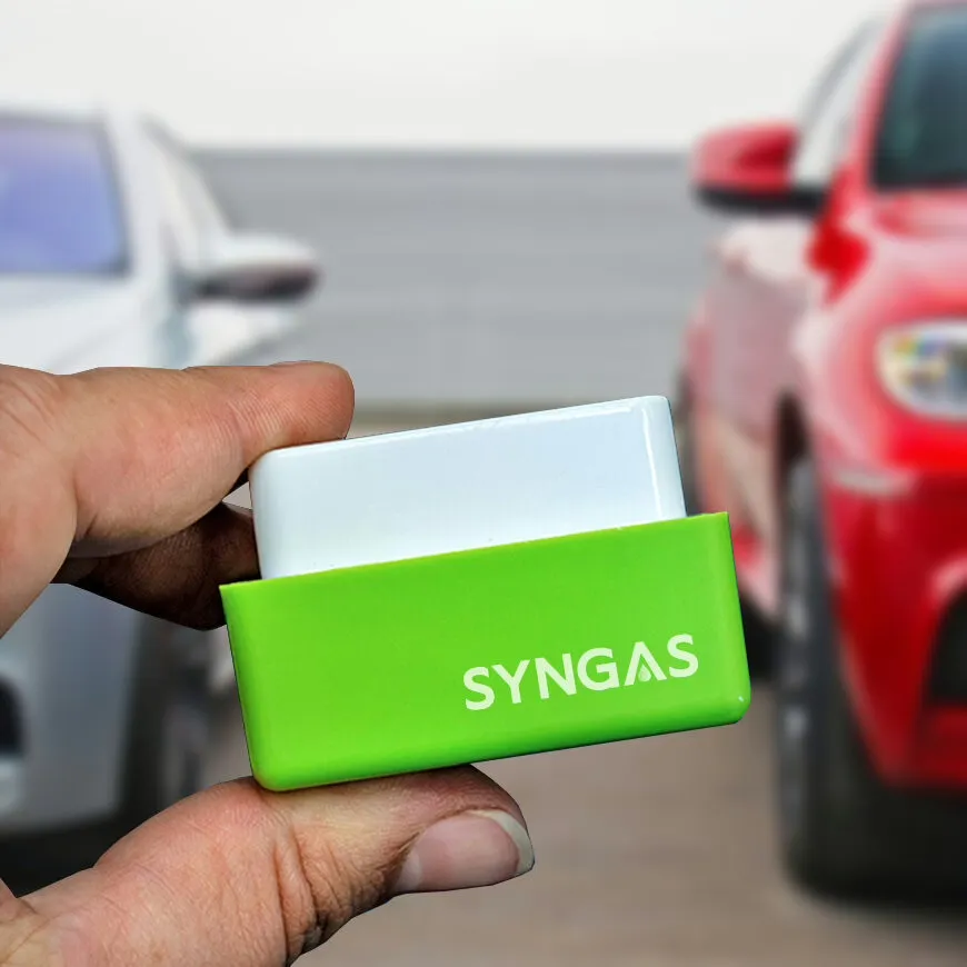 SynGas brandstofbesparing in de auto